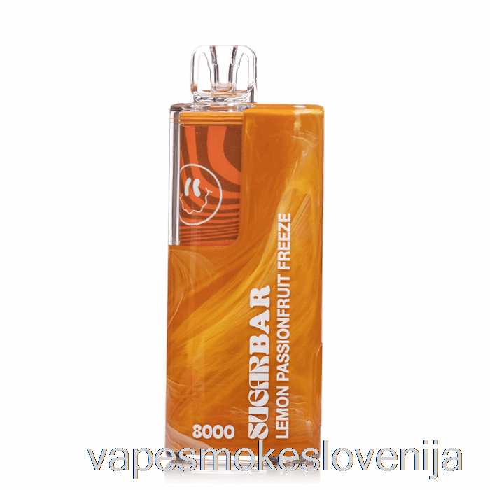 Vape Petrol Sladkorna Ploščica Sb8000 Limona Za Enkratno Uporabo Pasijonka Zamrznjena